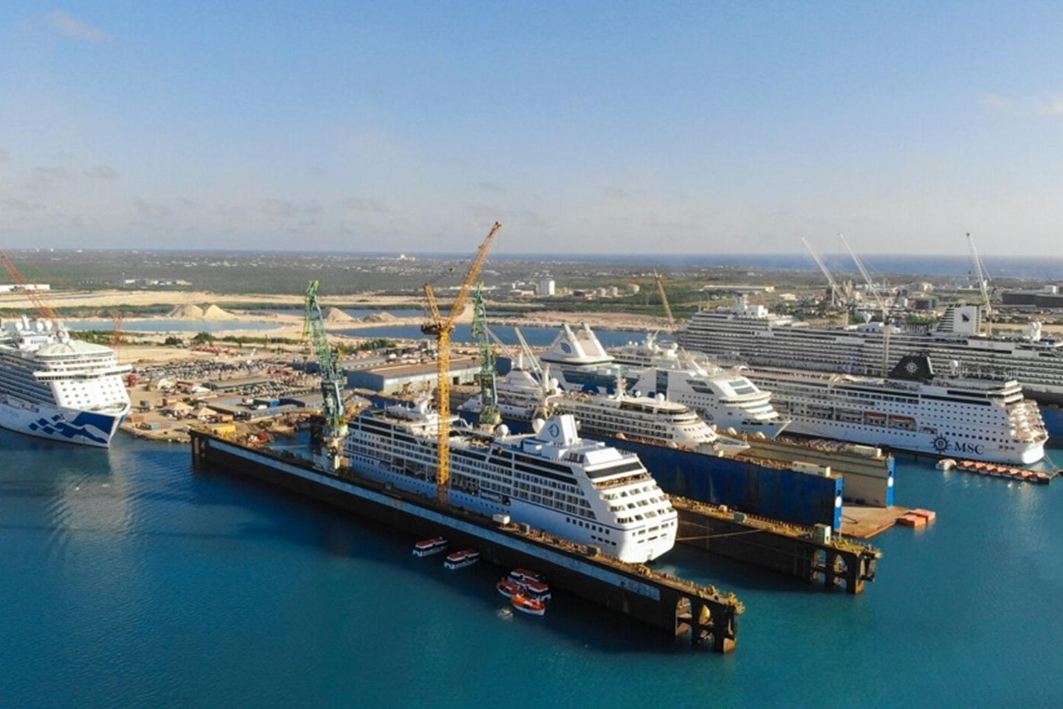 Grand Bahama Shipyard: 25 Cruise Projects Scheduled